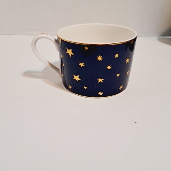 Galaxy Fine Porcelain By Sakura 14K Gold Set Of 4 Teacups - Picture 3 of 6